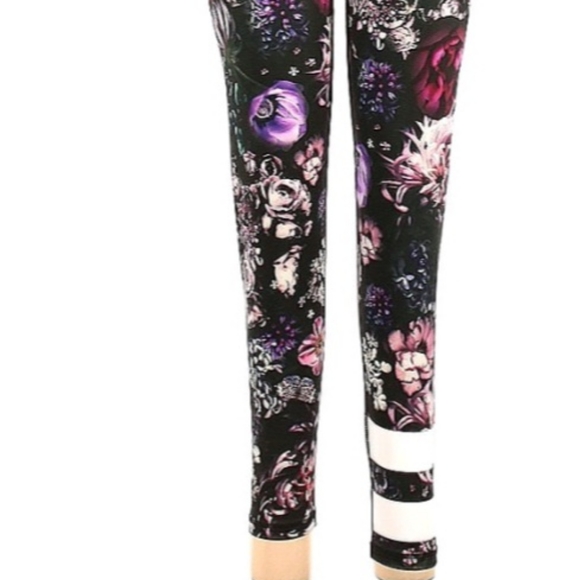 BEBE Sport Floral Leggings - Picture 4 of 7